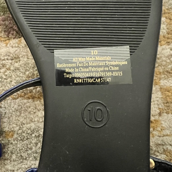 Merona - strappy royal blue sandals - Picture 6 of 6